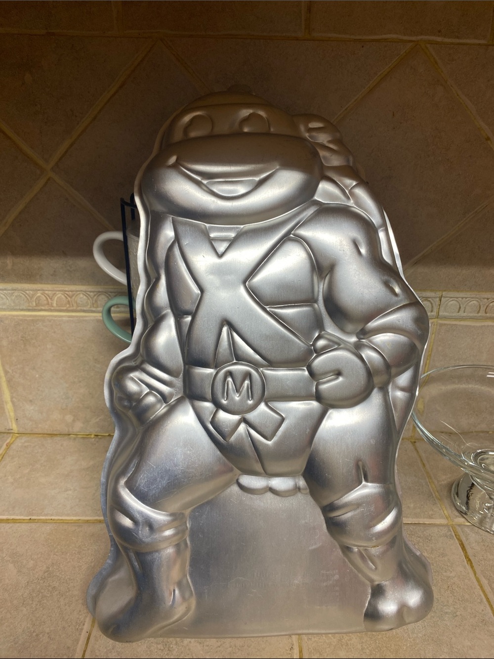 Wilton Silver Turtle Character Cake Pan